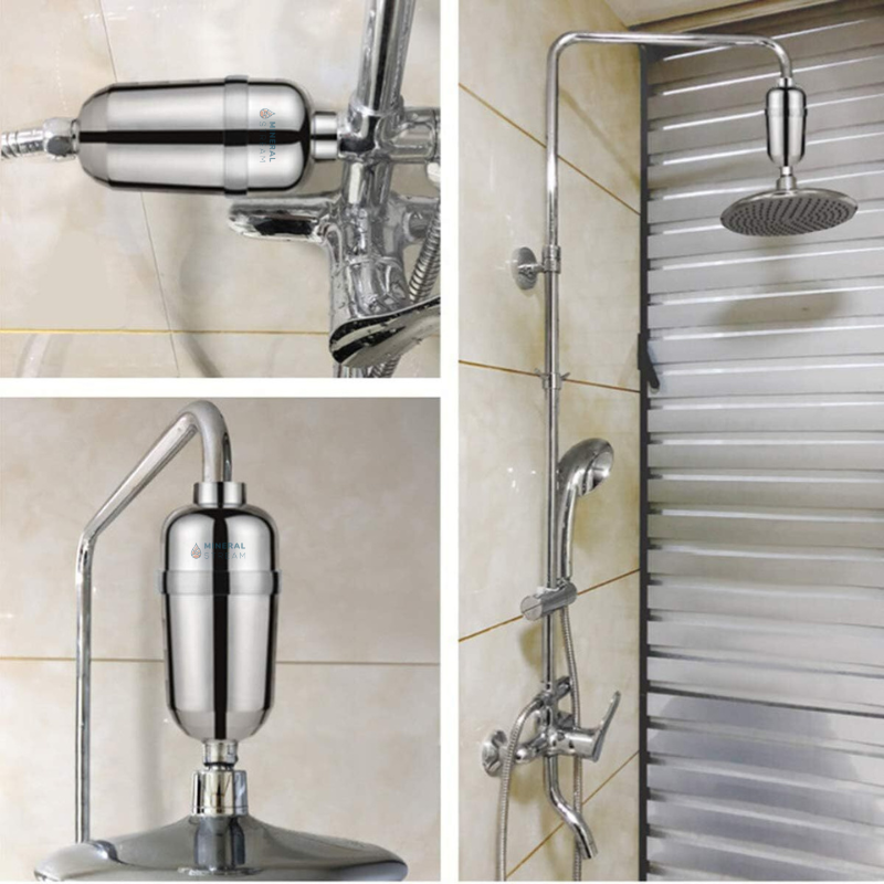 Geavanceerd douchefilter voor hard water