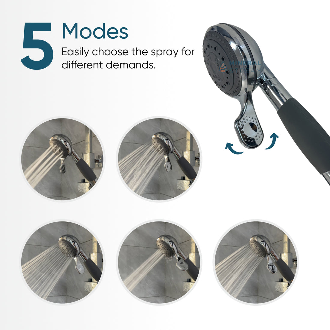 Assistive douche voor ouderen