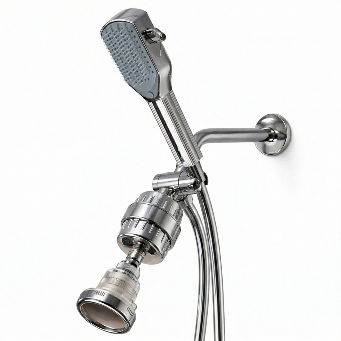 Detangler Chrome Dual Douchesysteem
