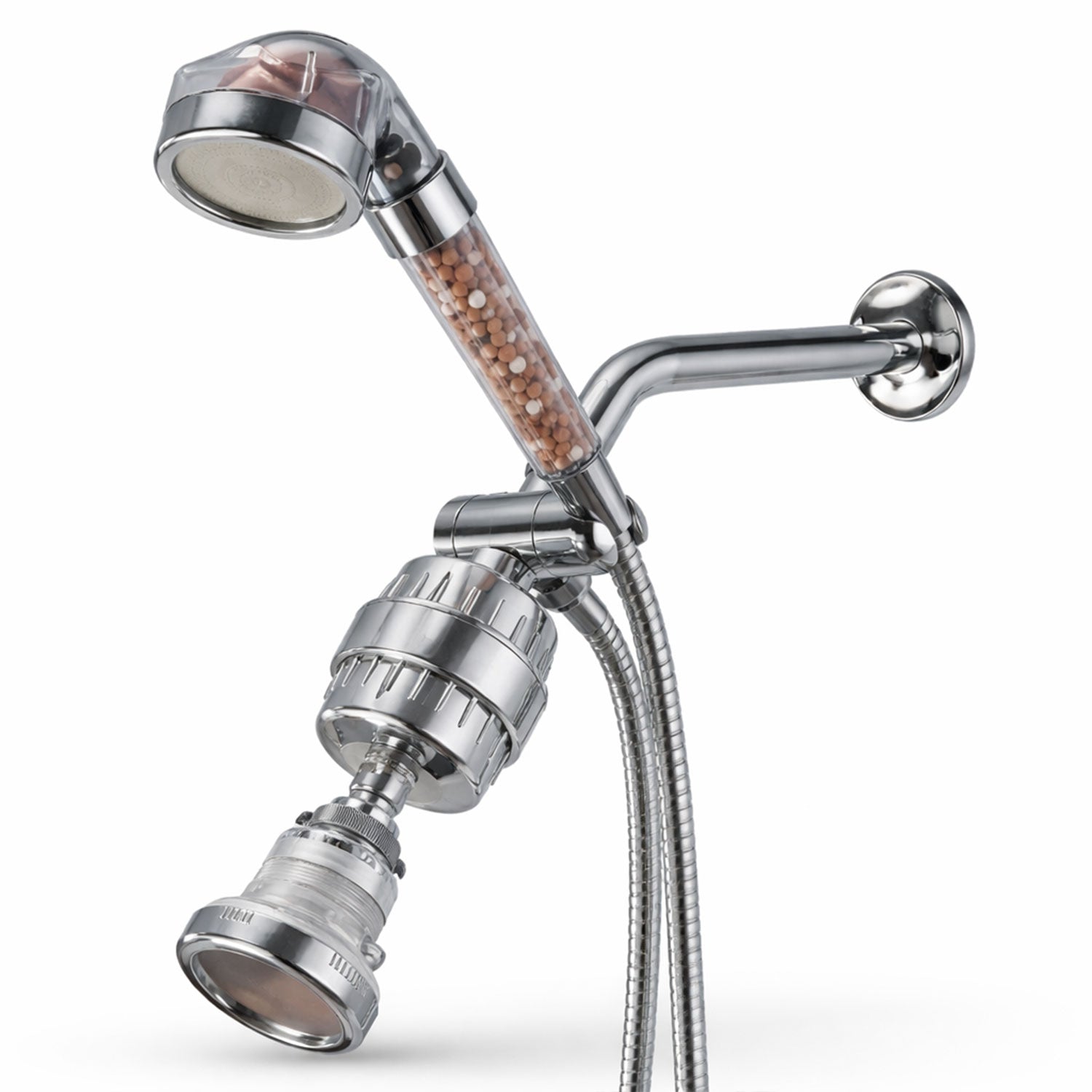 LED Ionisch dubbel douchesysteem