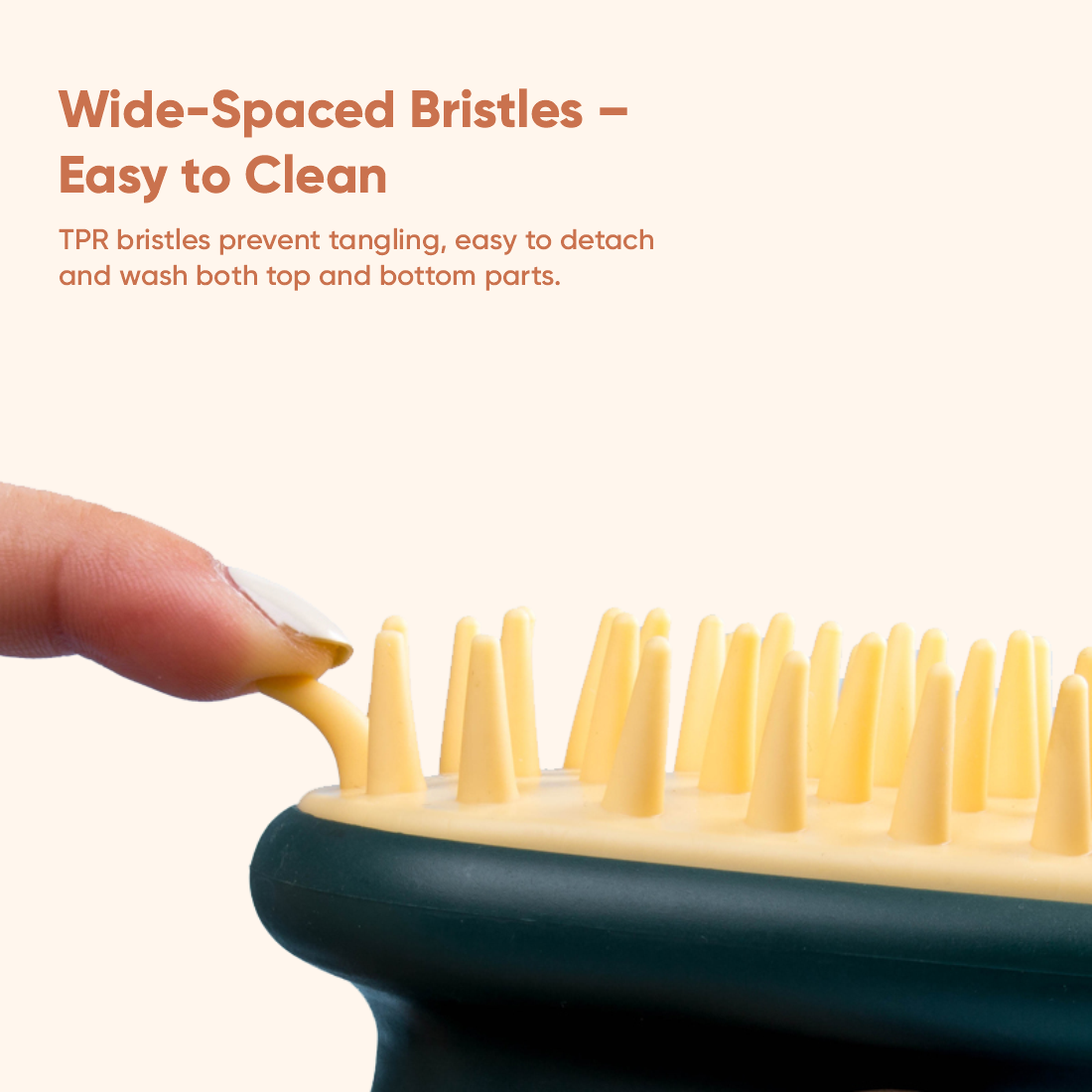 Douchehoofdhuidmassageapparaat