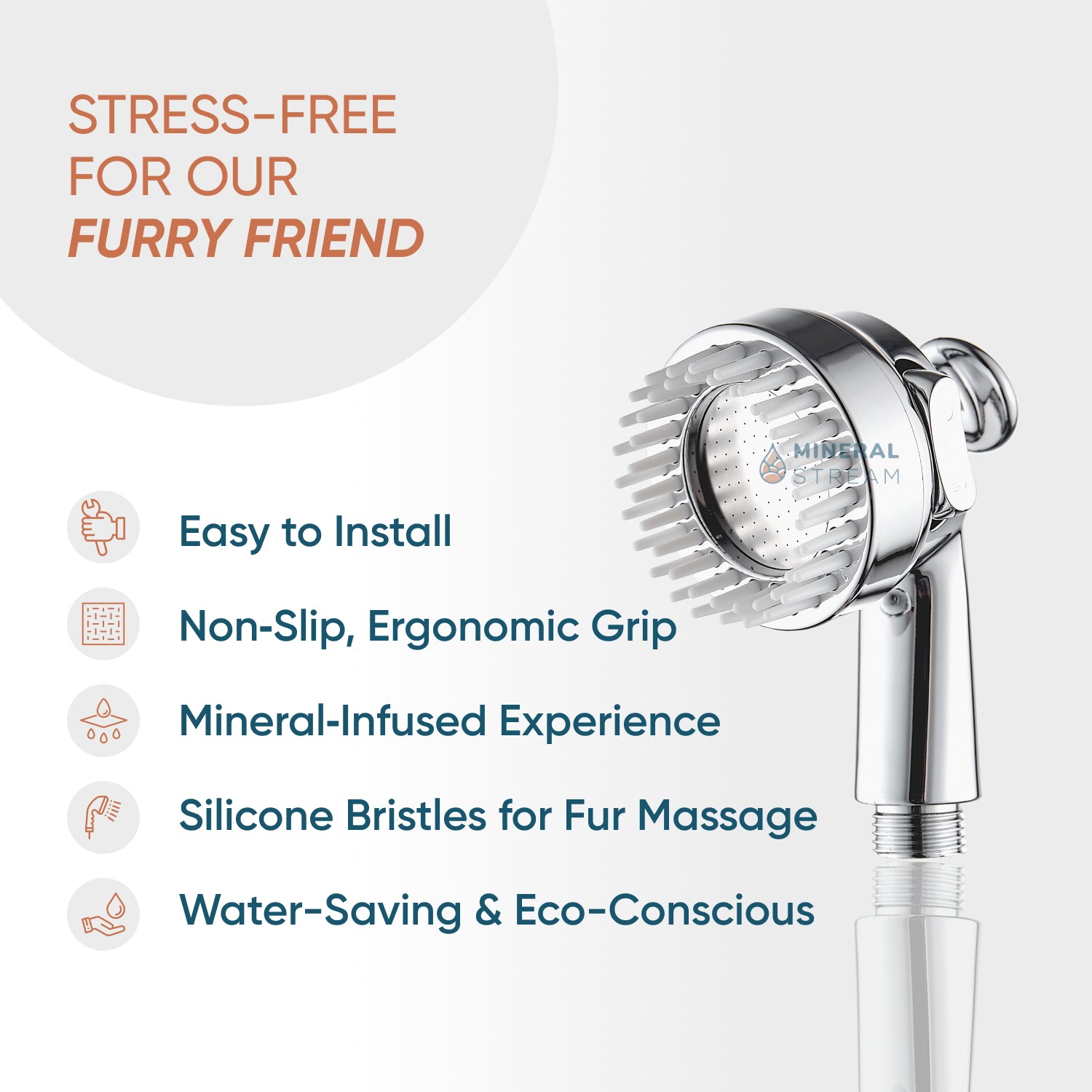 Dog Spa Douchekop Douche Essentials Kit
