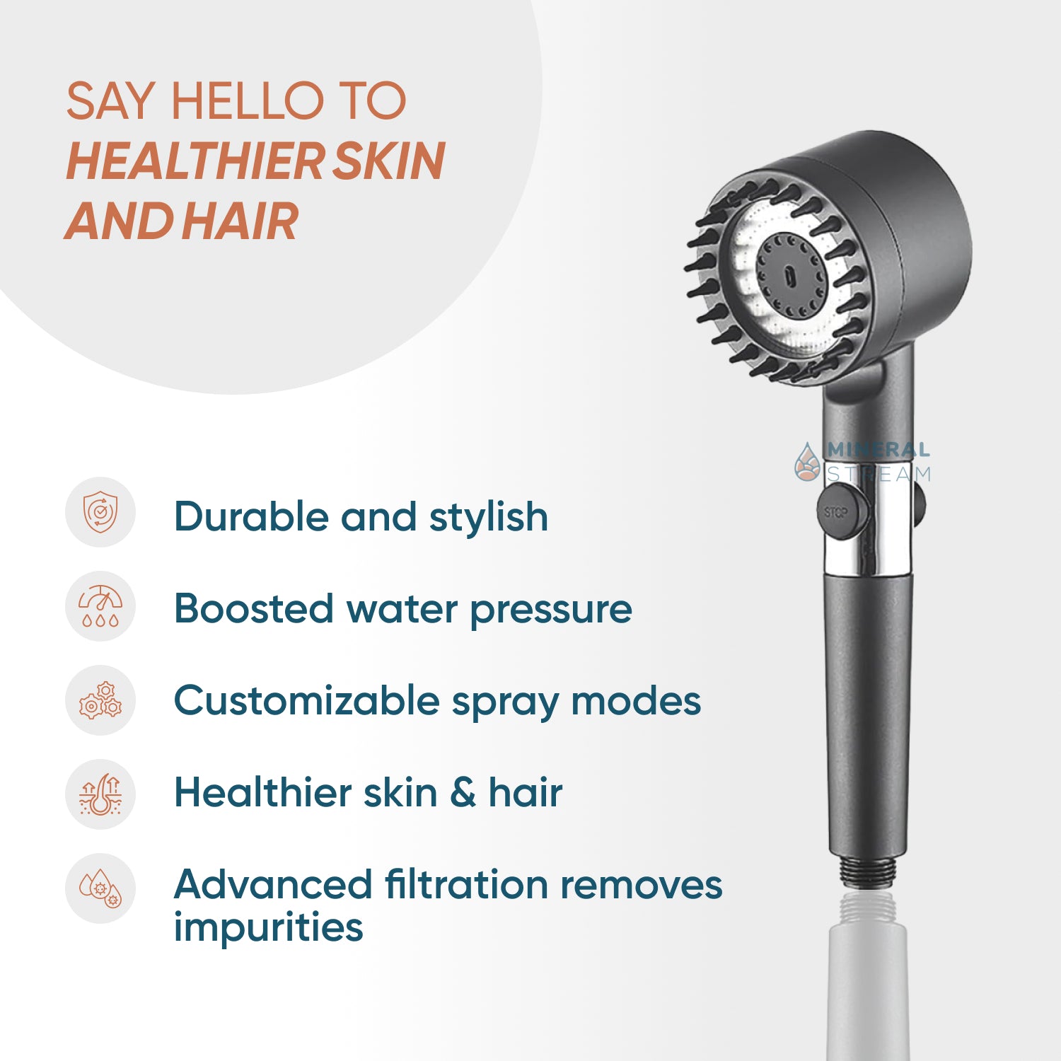 Ultimate Shower Massage Dual Doucheset