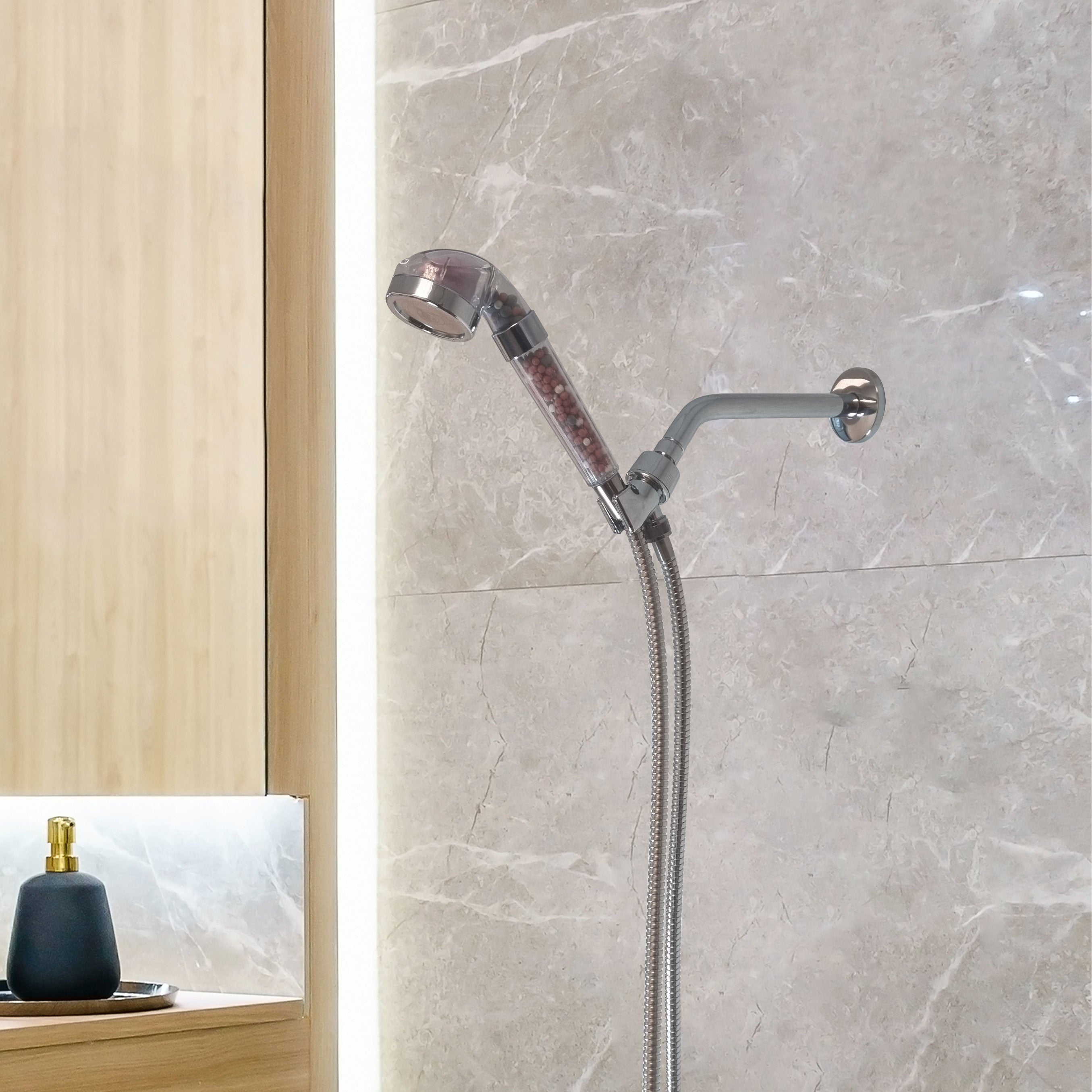 MineralStream ™ LED Ionische douchekop
