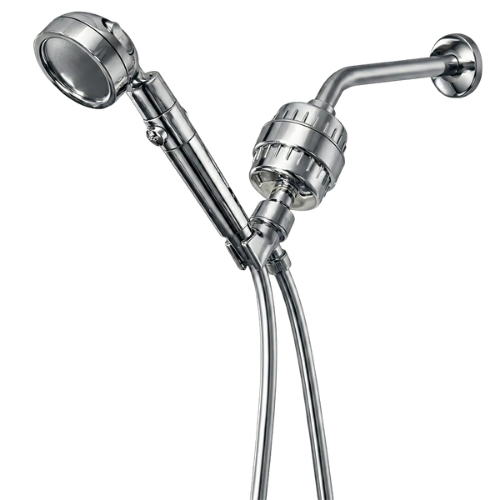 DUBBELE FILTRATIE, COMPLETE DOUCHE-INSTALLATIE