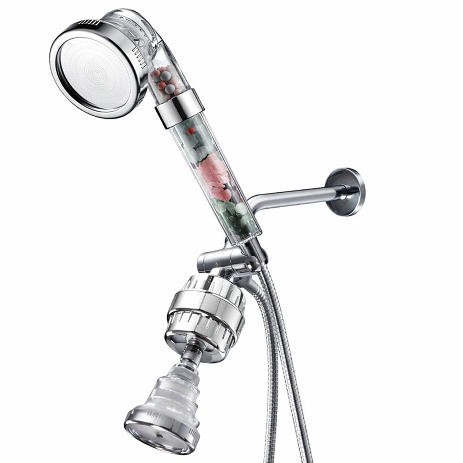 Chakra dubbel douchesysteem