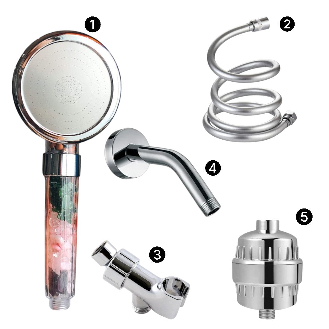 MineralStream™ Chakra-douchekop