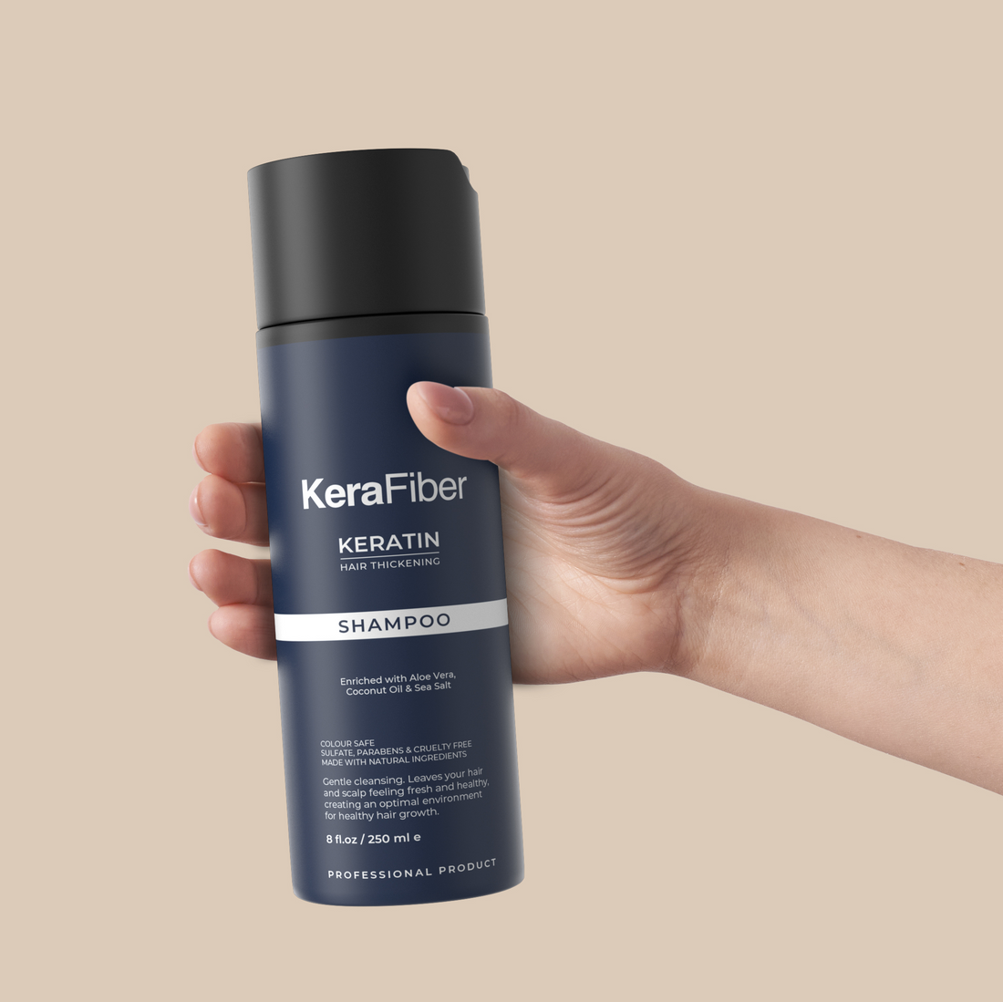 Keratine hard water shampoo