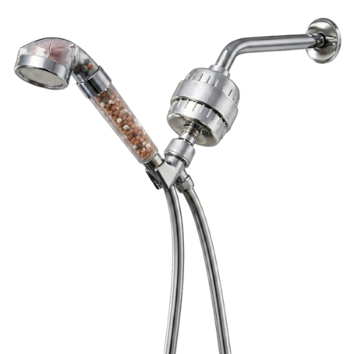DUBBELE FILTRATIE, COMPLETE DOUCHE-SET