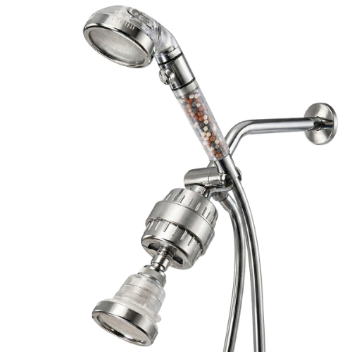 TWEE DOUCHEKOPPEN, DUBBELE FILTRATIE